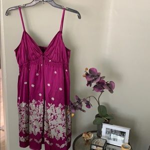 Express Purple satin dress